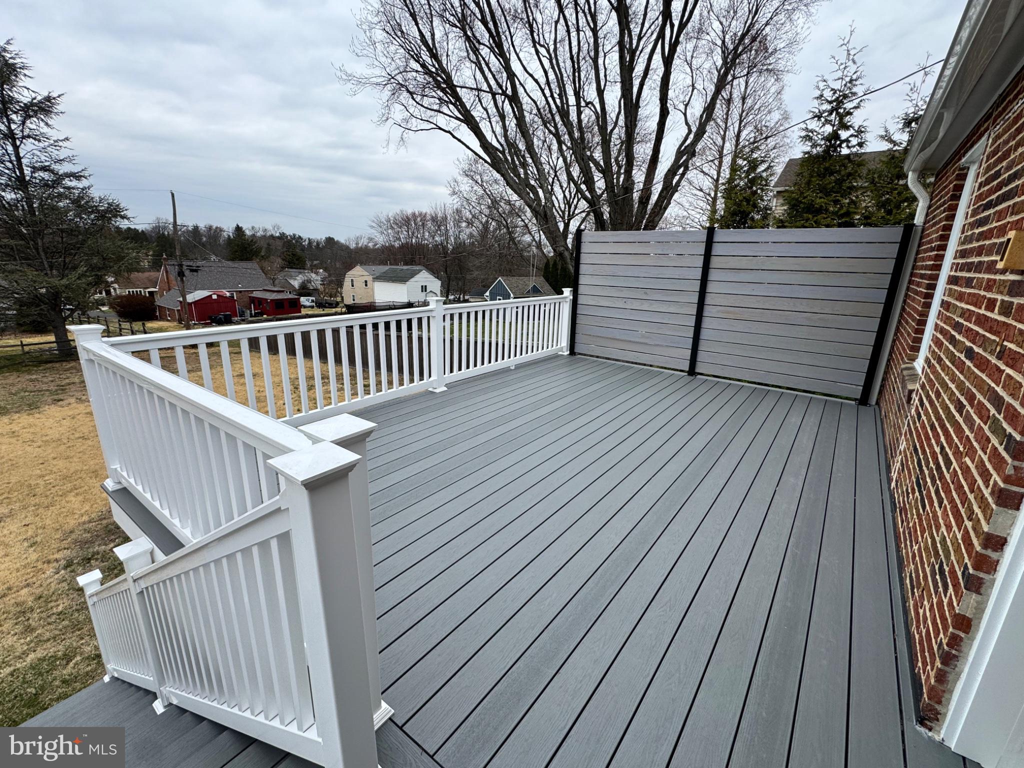 36 Gravel Hill Road Huntingdon Valley, PA 19006 - Photo 13 of 18 Spacious deck with serene views.