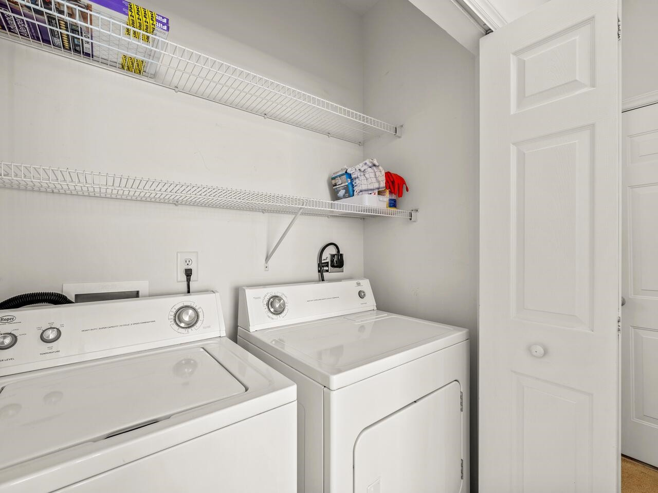 8425 Lunar Stone Place Raleigh, NC 27613 - Photo 19 of 34 a utility room with dryer and washer