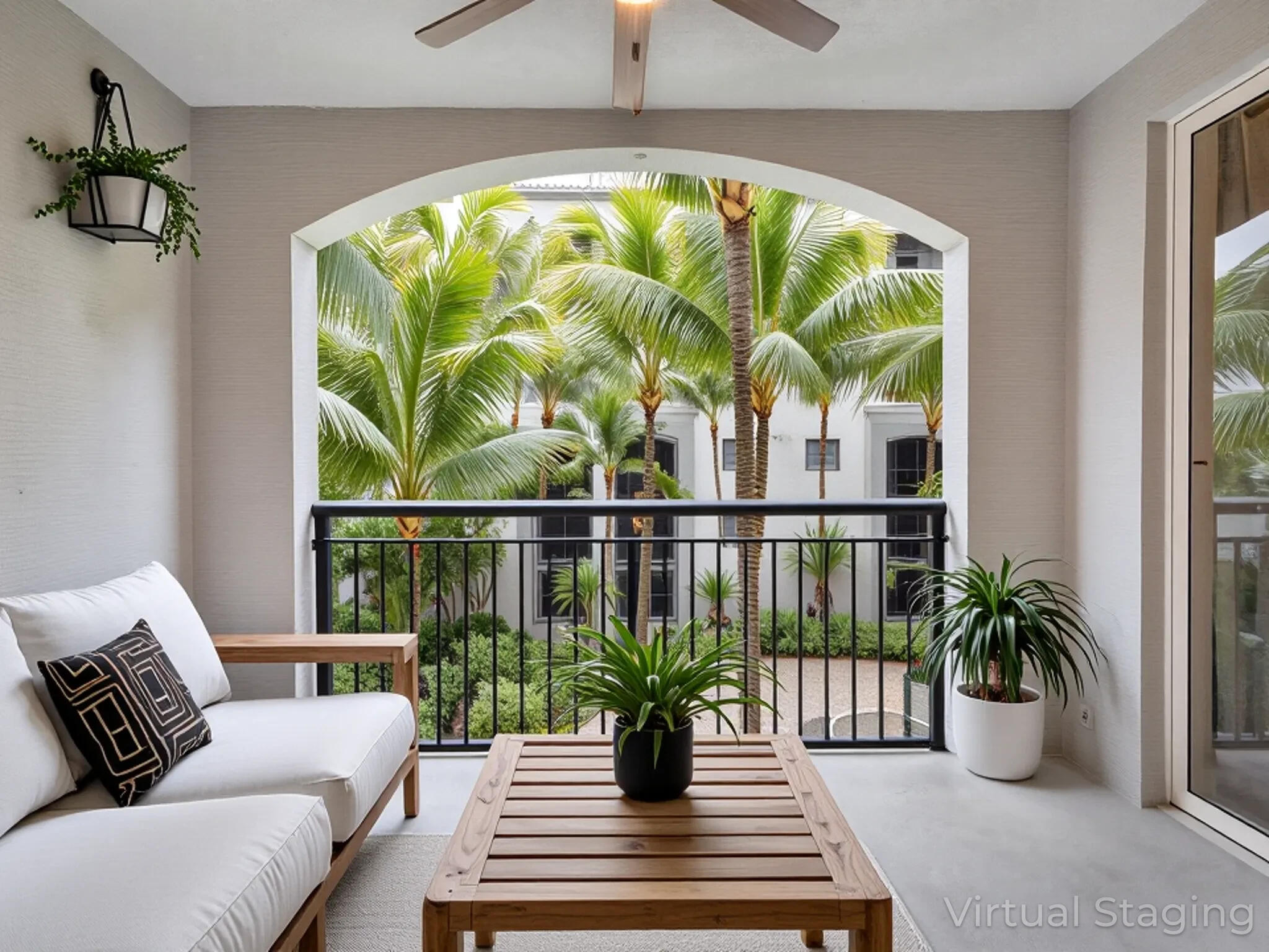 1660 Renaissance Commons Boulevard, Unit 2326 Boynton Beach, FL 33426 - Photo 21 of 59 a view of balcony with furniture