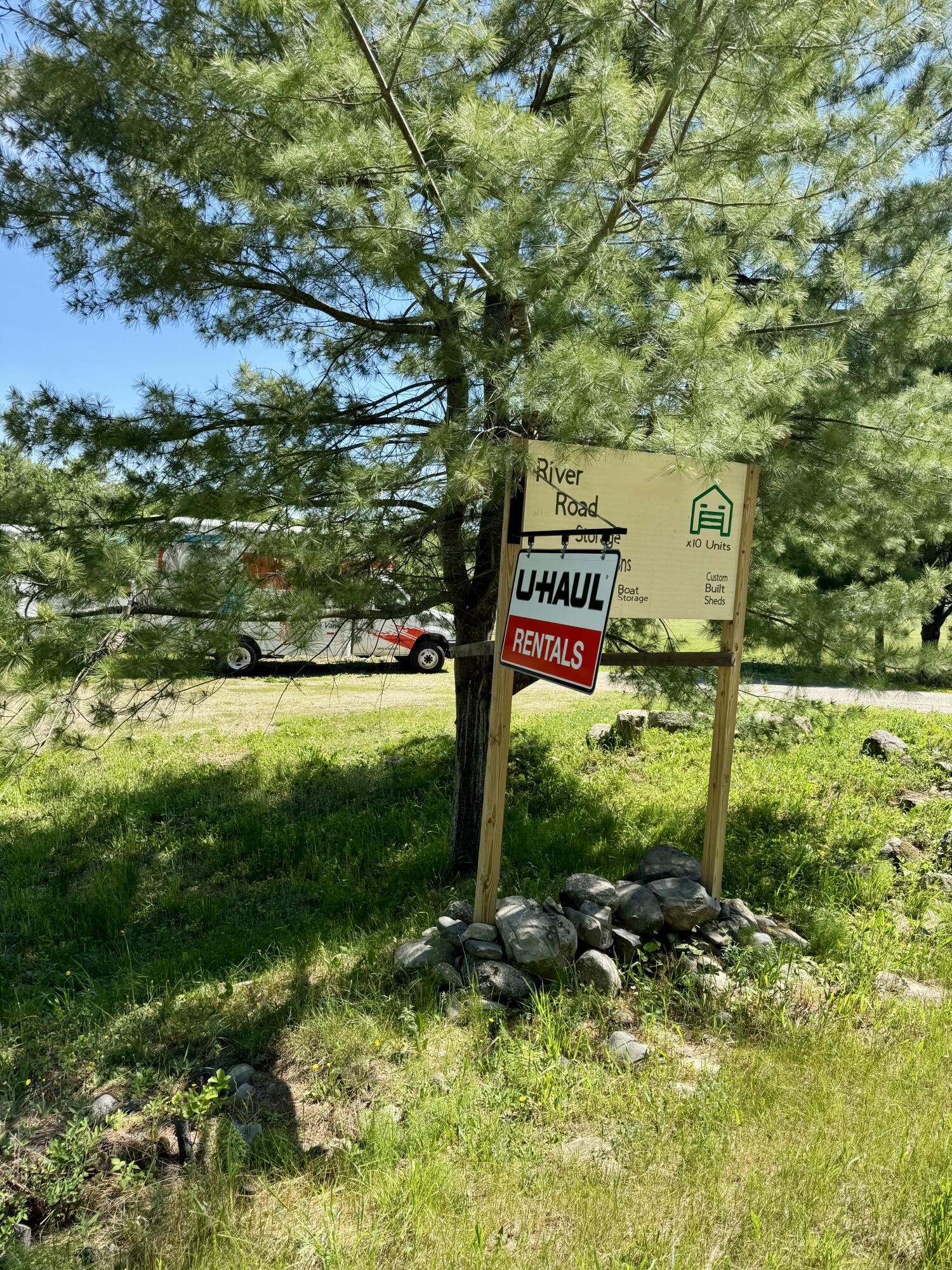 112 River Road Detroit, ME 04929 - Photo 3 of 41 Sign on Road