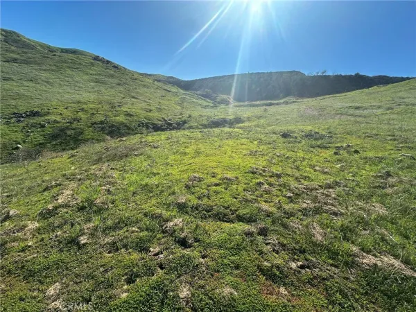 a view of a mountain range with lush green forest