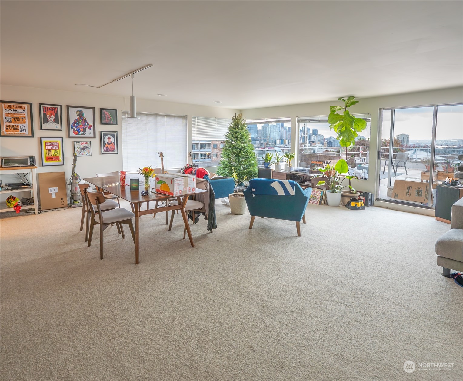 15 Ward Street Seattle, WA 98109 - Photo 7 of 17 a living room with furniture and a potted plant