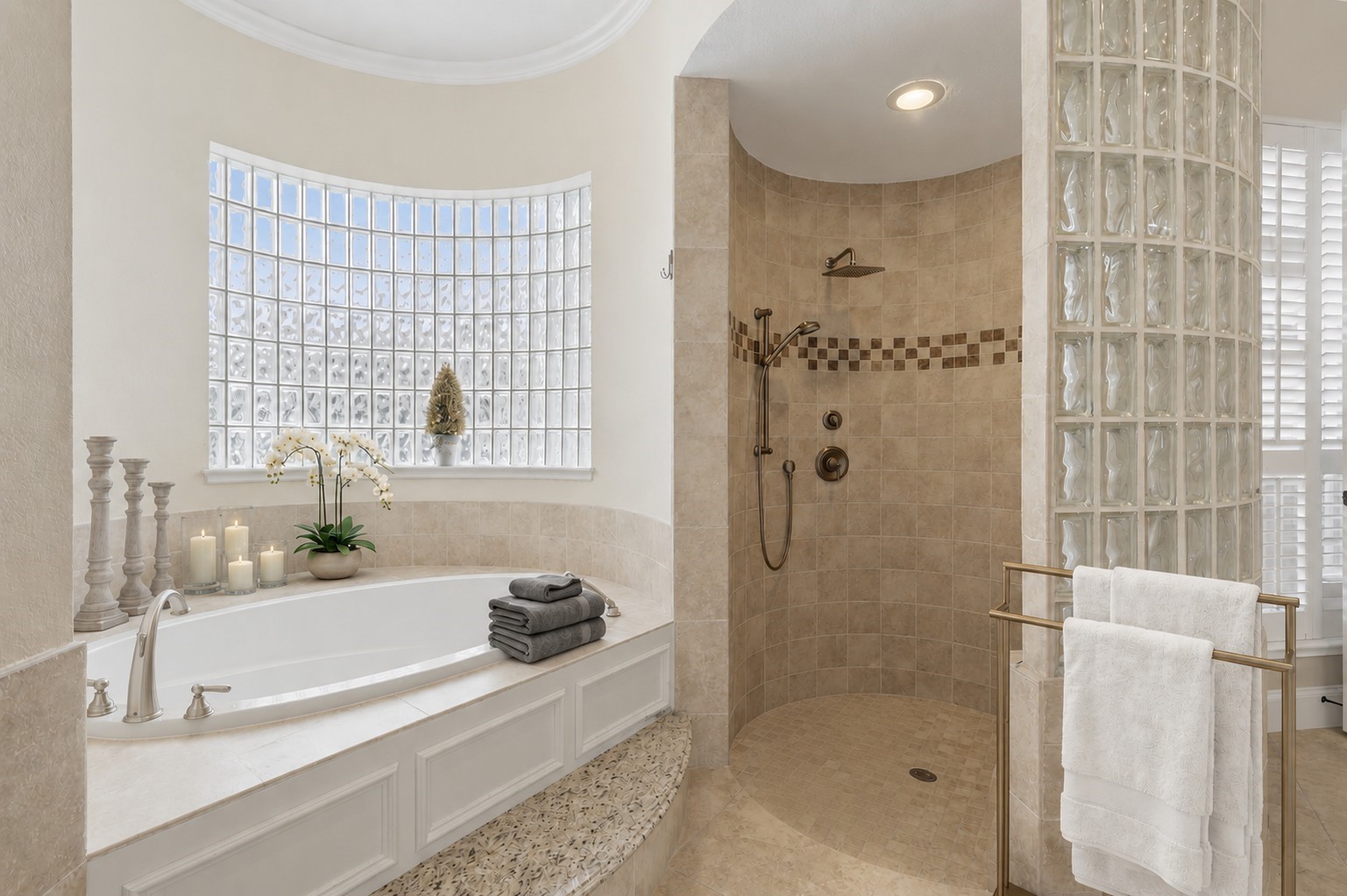 3315 Riviera Drive Sugar Land, TX 77479 - Photo 23 of 42 a bathroom with a bathtub and a shower