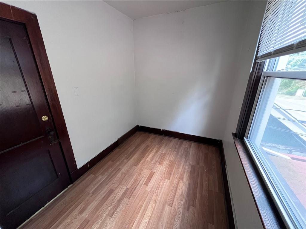 1123 Evergreen Road, Unit 2 Pittsburgh, PA 15209 - Photo 13 of 14 wooden floor in an empty room