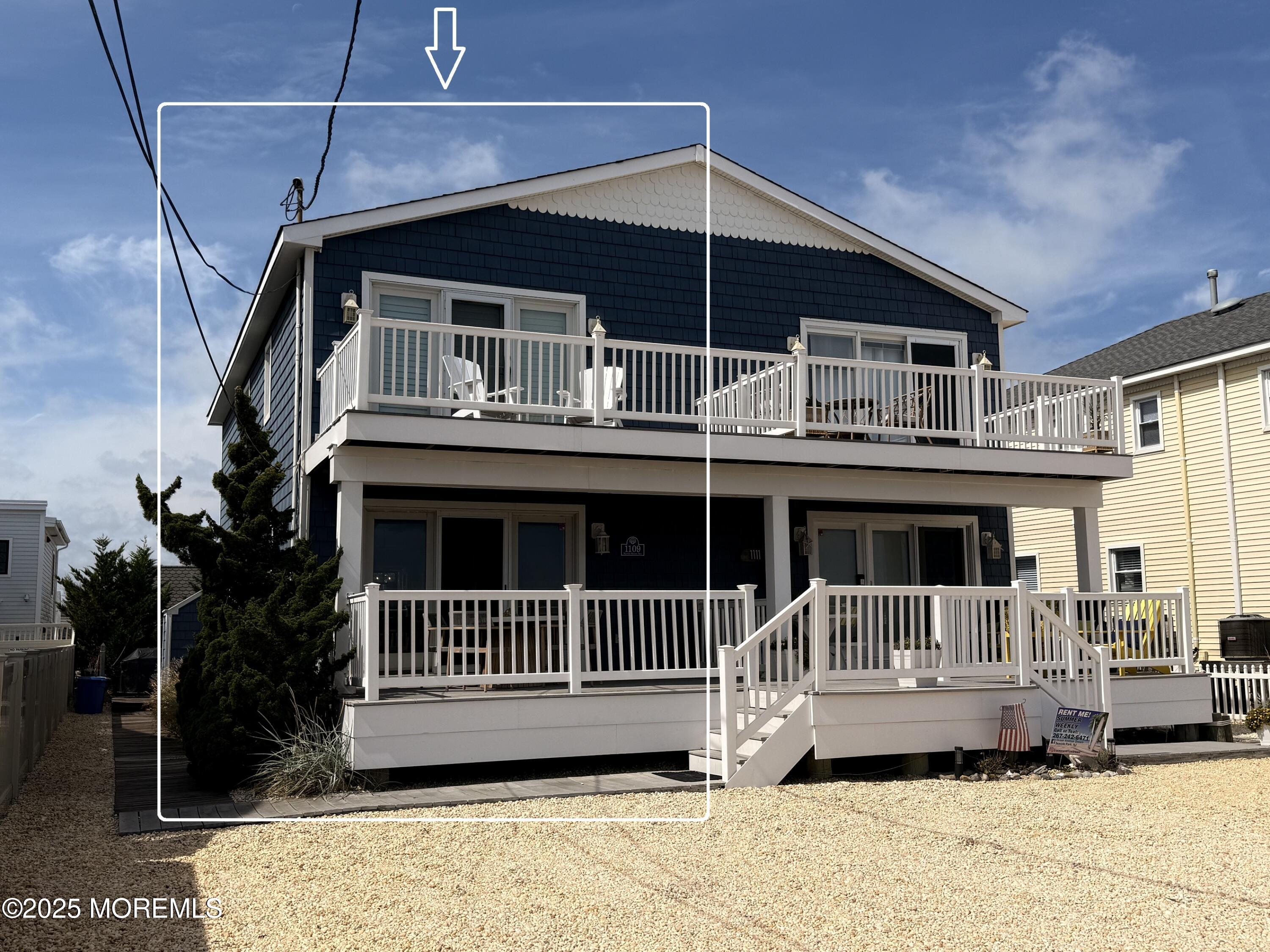 1109 North Ocean Avenue, Unit A2 Seaside Park, NJ 08752 - Photo 2 of 25 1109-Front