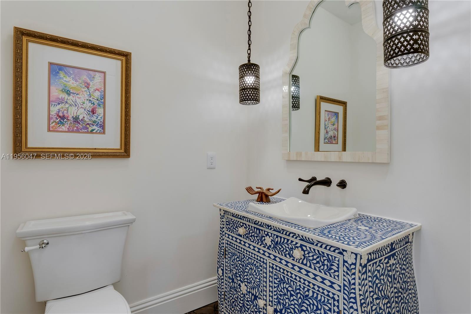 6991 Southwest 144th Street Palmetto Bay, FL 33158 - Photo 19 of 65 Powder Bath Near Kitchen