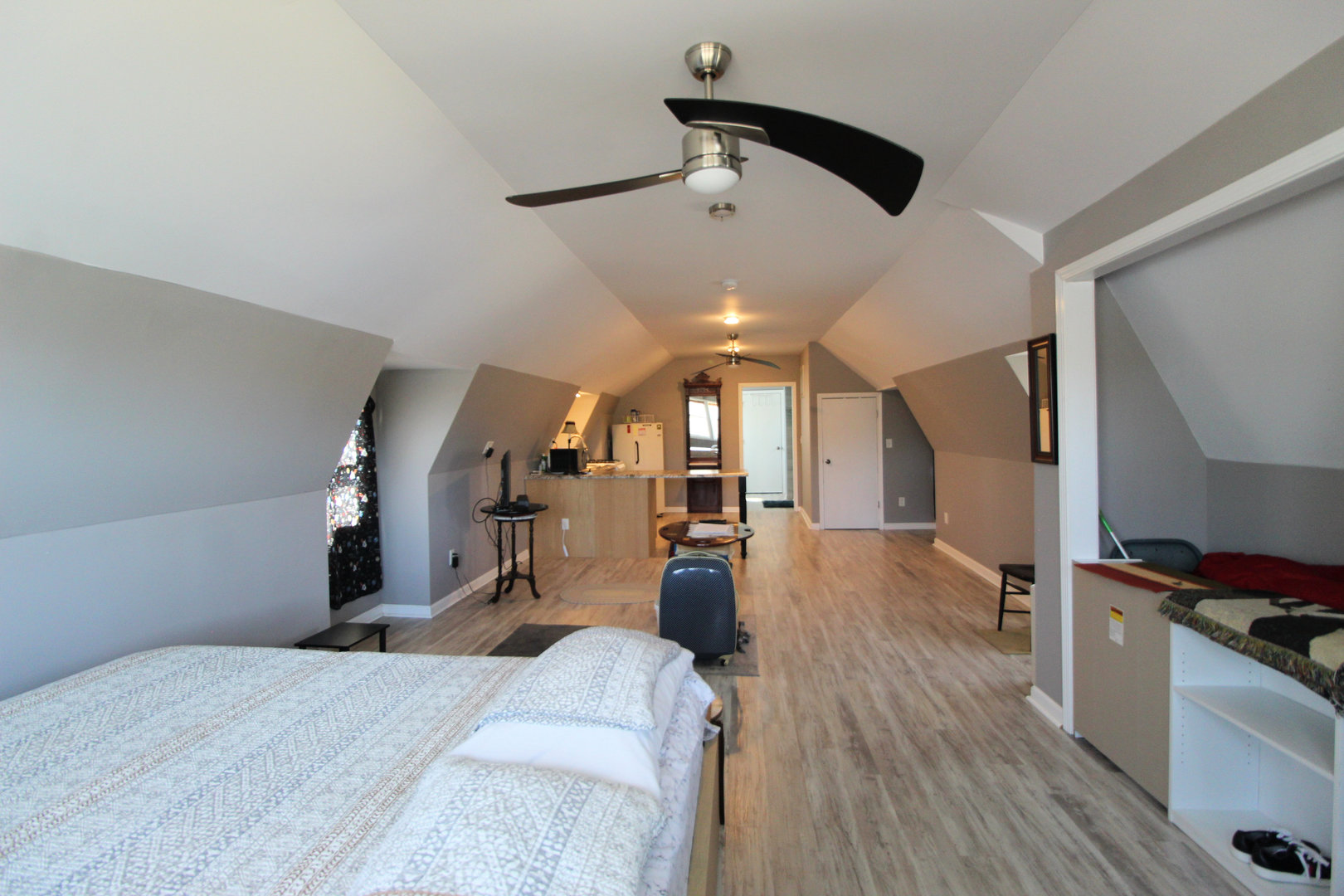 3435 South Riverview Court Kankakee, IL 60901 - Photo 8 of 16 a bedroom with furniture and a wooden floor