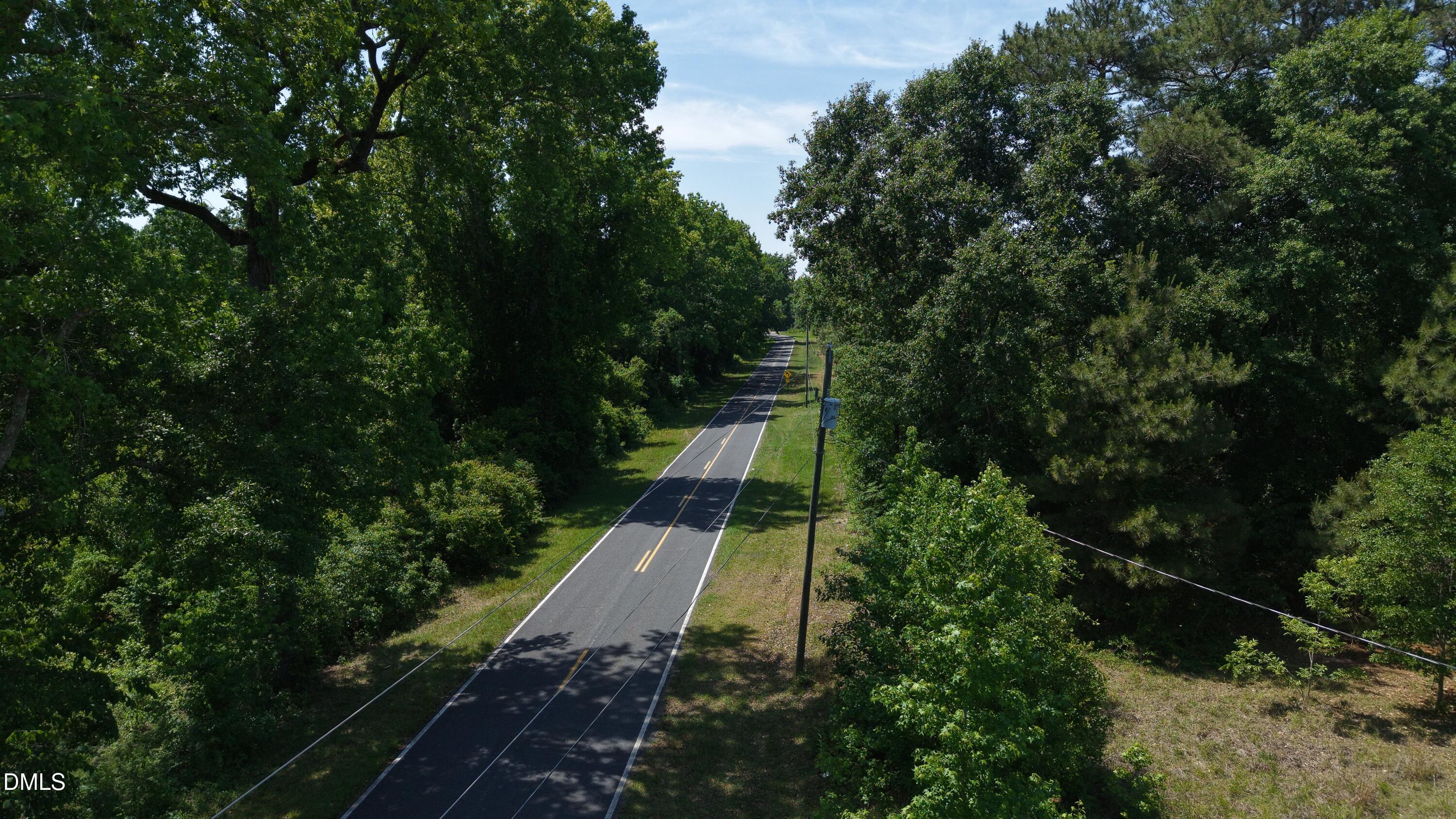 401 Johnson Pond Road Red Springs, NC 28377 - Photo 10 of 22 Aerial North Parcel Road Frontage 1