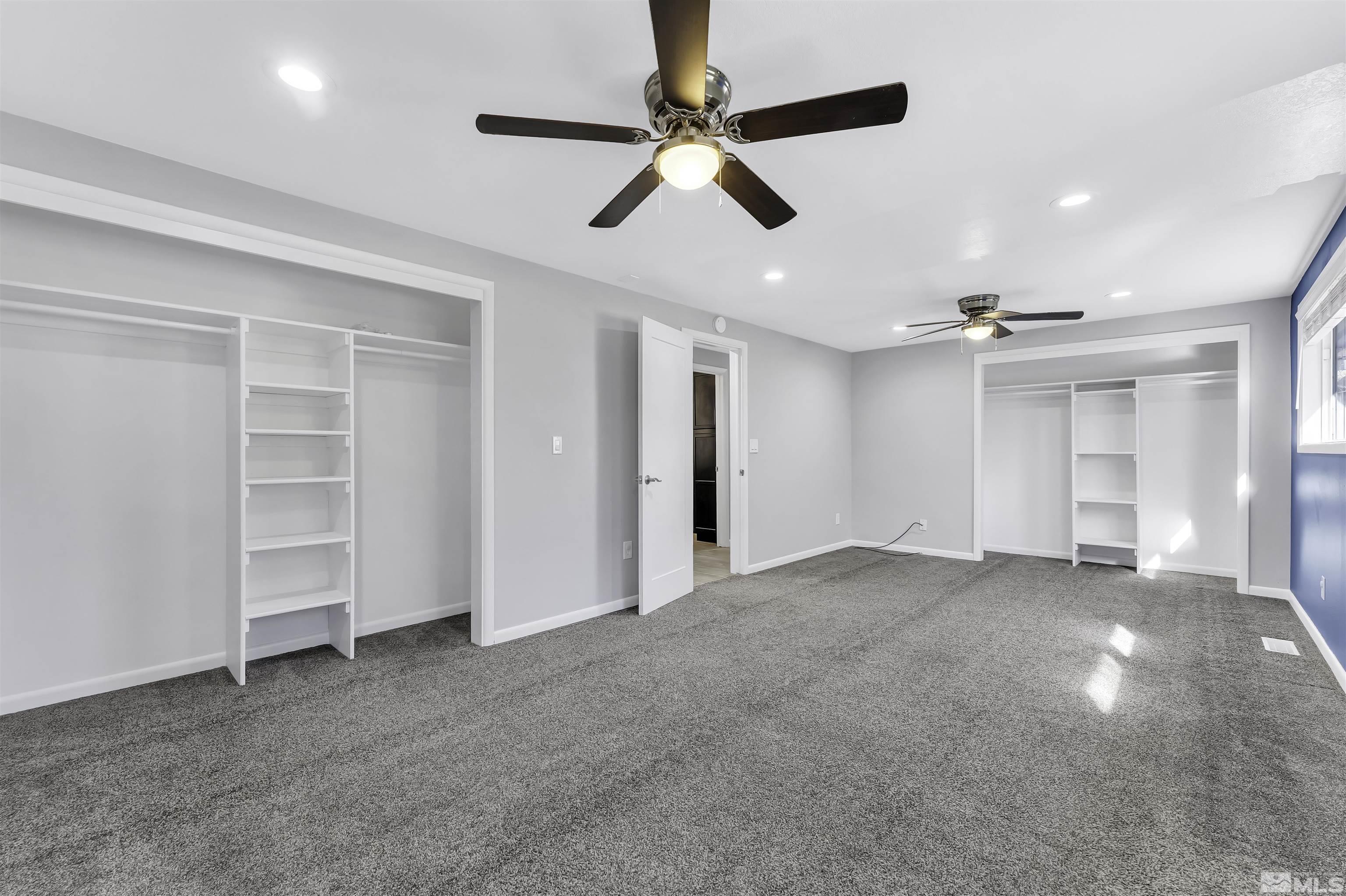 8625 Channel Way Reno, NV 89506 - Photo 17 of 29 a view of empty room with ceiling fan