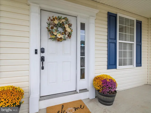a view of a entryway door of the house