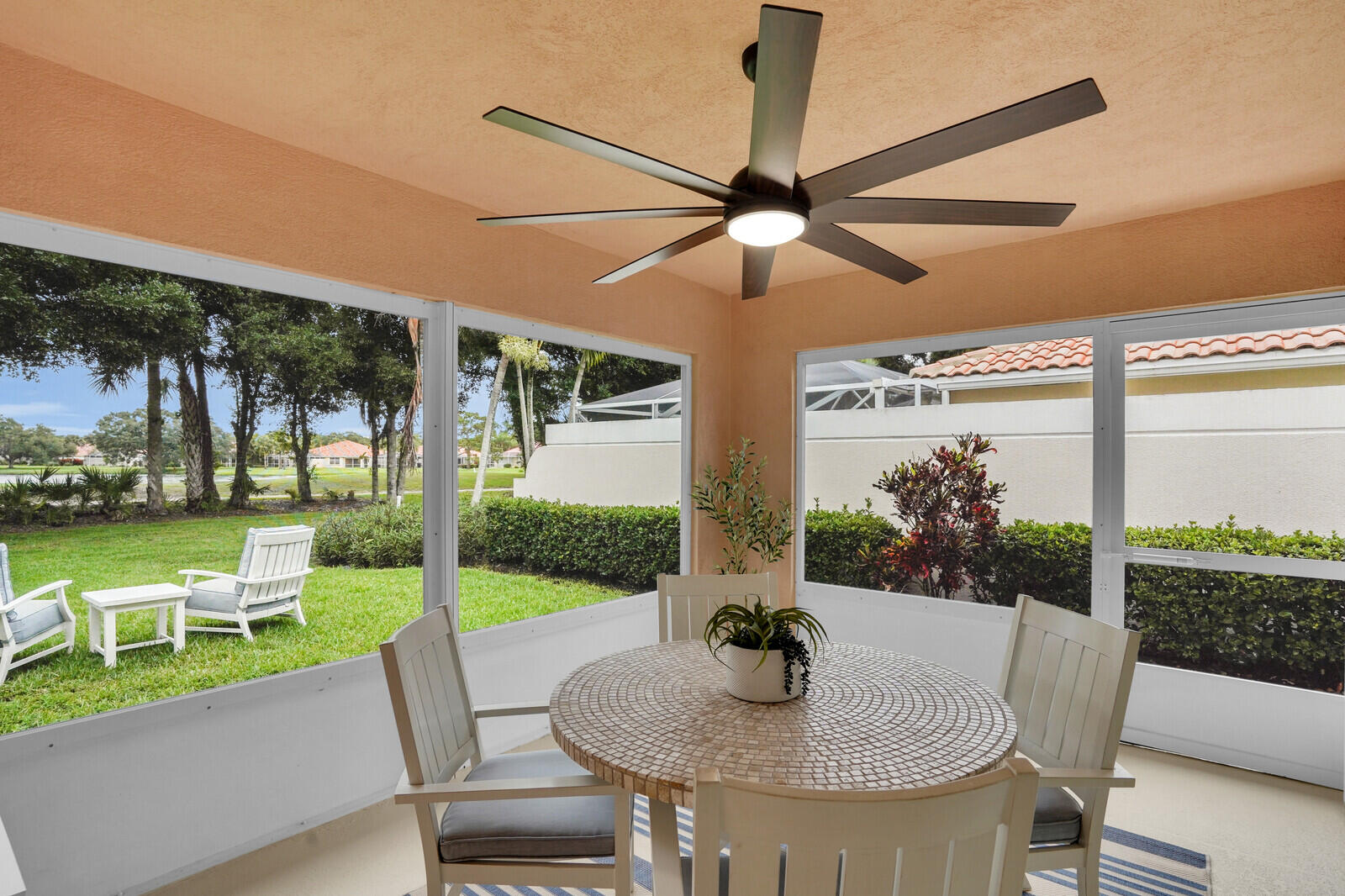 889 Southwest Balmoral Trace Stuart, FL 34997 - Photo 43 of 67 Screened patio