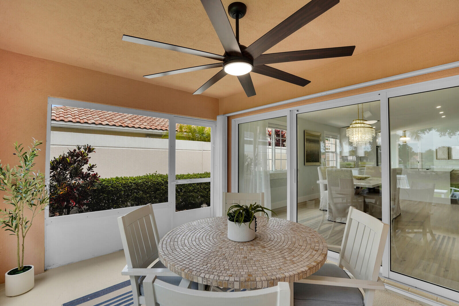 889 Southwest Balmoral Trace Stuart, FL 34997 - Photo 46 of 67 Screened patio
