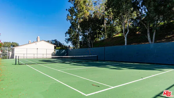 a view of a tennis court
