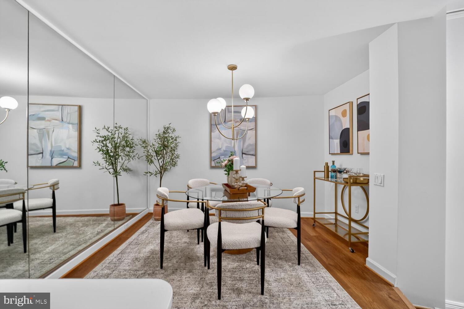 2126 Connecticut Avenue Northwest, Unit 17 Washington, DC 20008 - Photo 11 of 36 a dining room with furniture and window