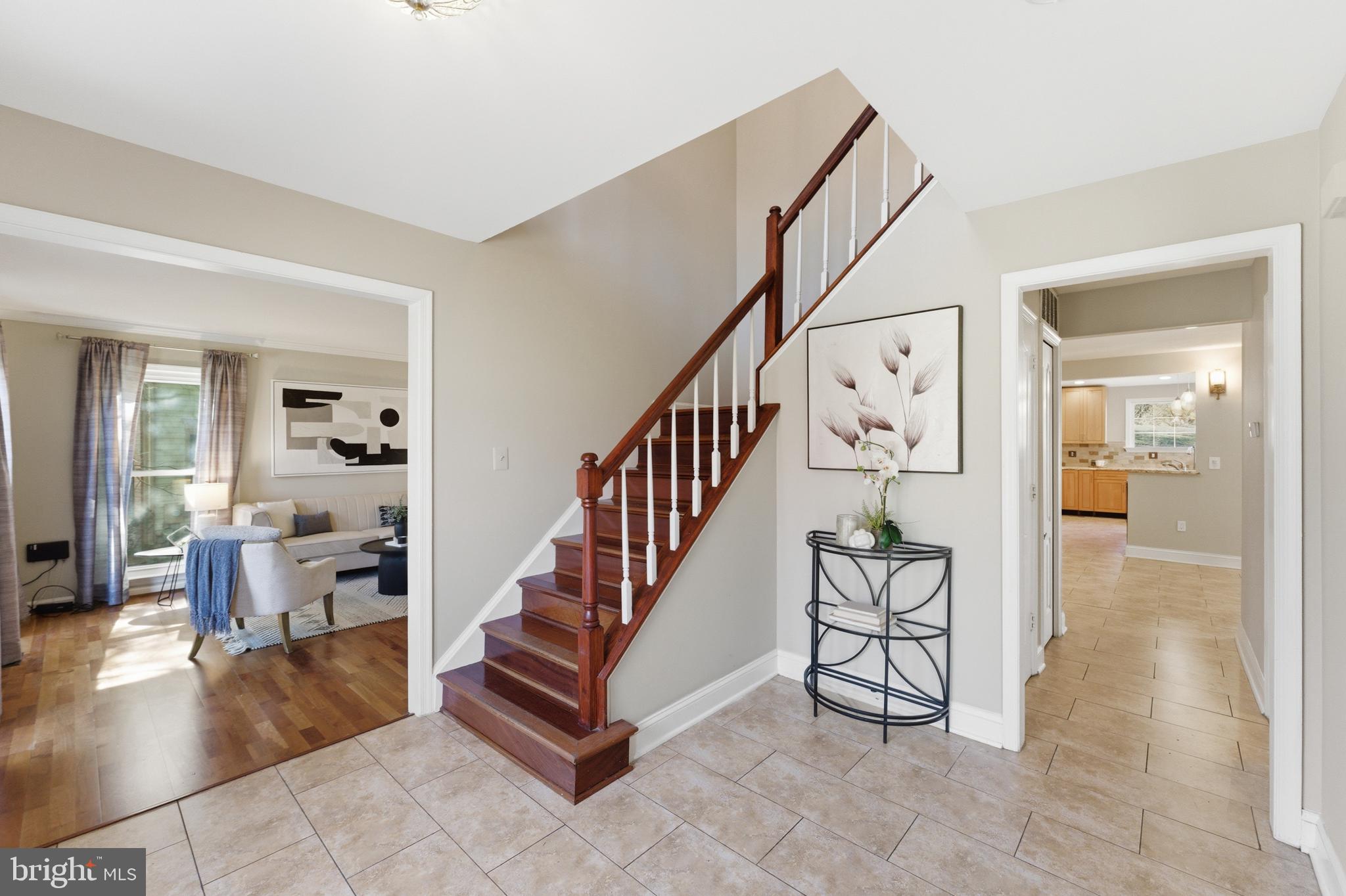 712 Brandon Green Drive Silver Spring, MD 20904 - Photo 3 of 41 Inviting entryway with elegant staircase.