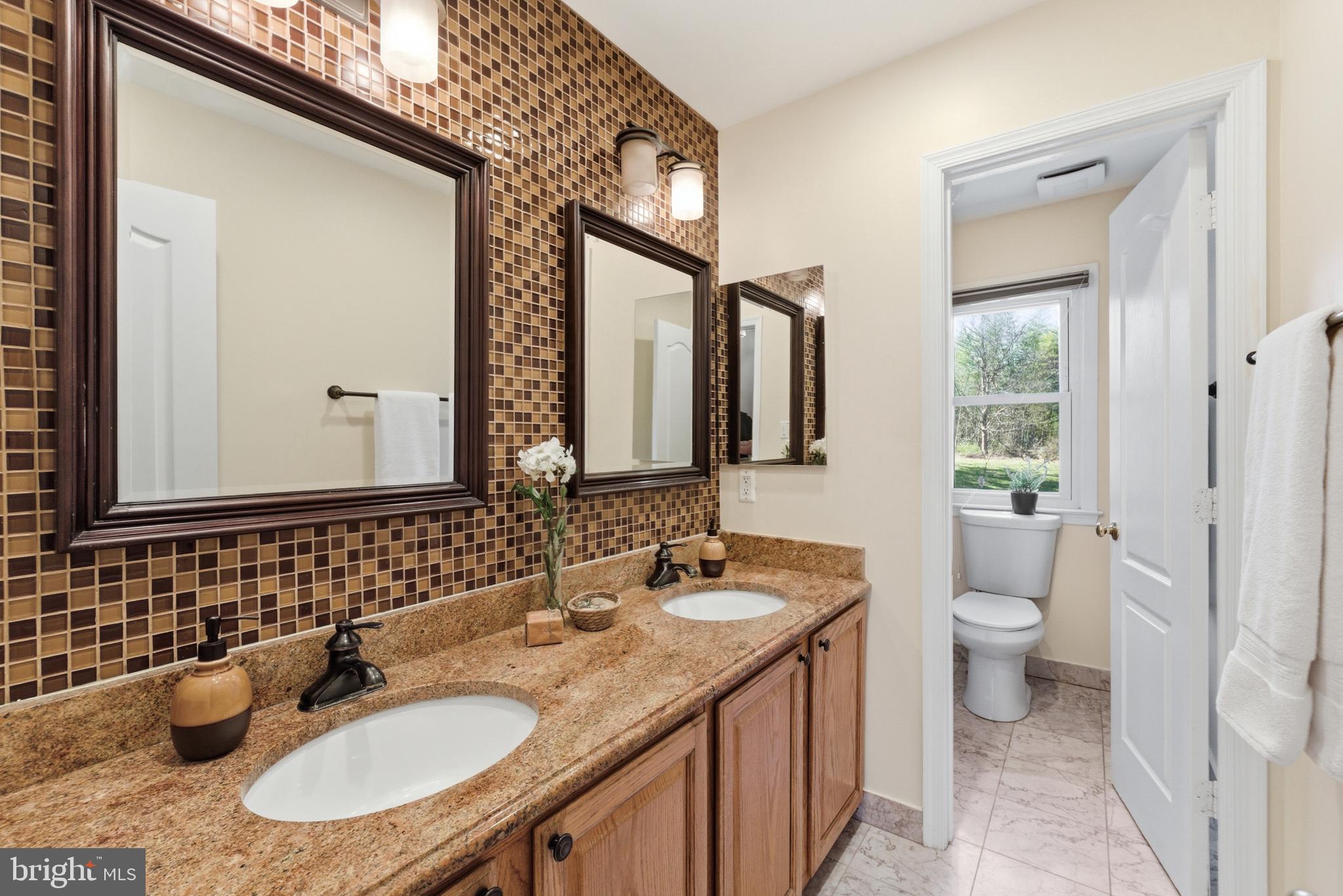 712 Brandon Green Drive Silver Spring, MD 20904 - Photo 32 of 41 Elegant dual-sink bathroom retreat.