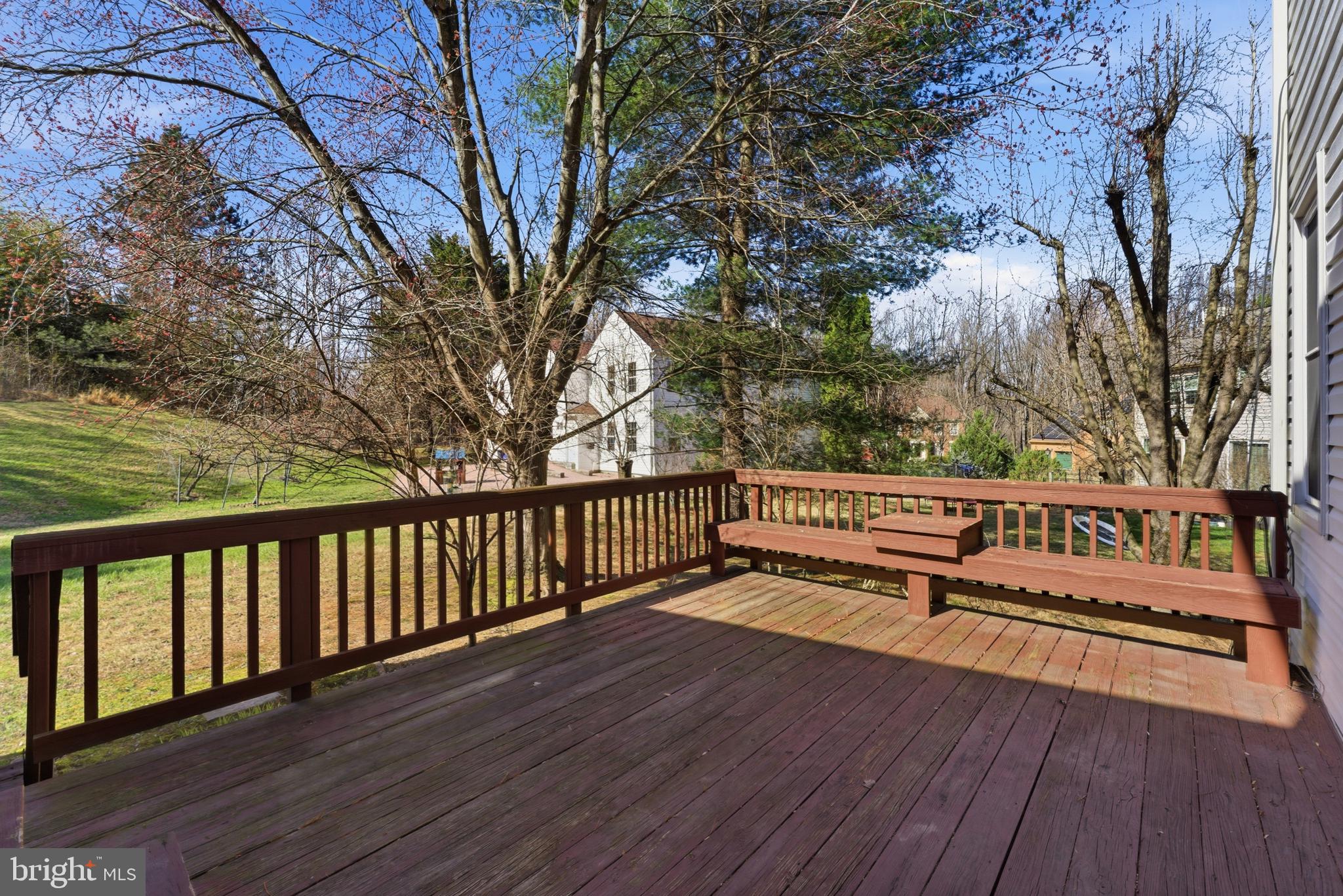 712 Brandon Green Drive Silver Spring, MD 20904 - Photo 36 of 41 Spacious deck with serene views.