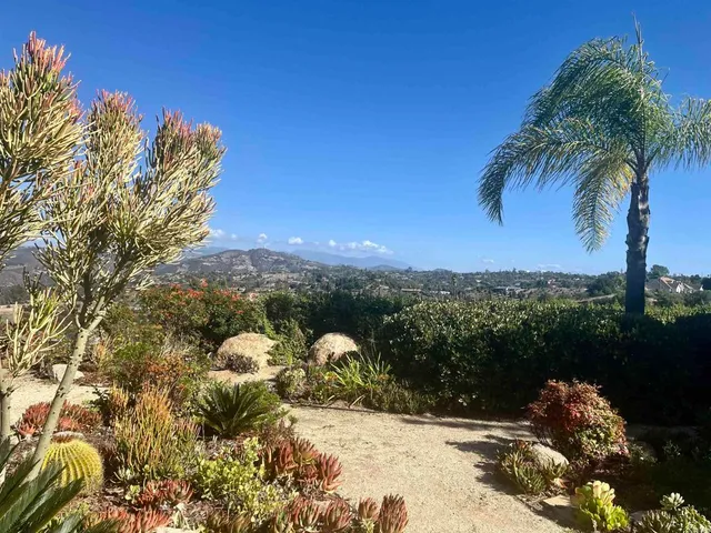 a view of lake with mountain