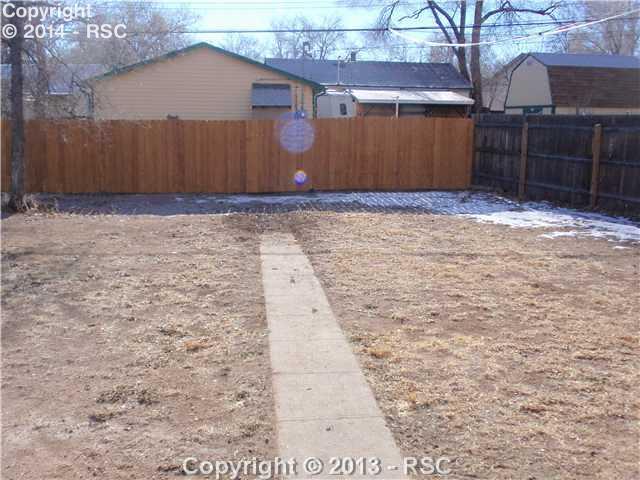 409 East Cheyenne Road Colorado Springs, CO 80905 - Photo 12 of 13 Large Fenced Yard!