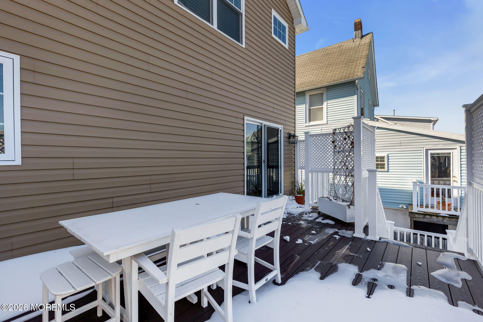 12 4th Street Highlands, NJ 07732 - Photo 28 of 41 a terrace of a house with outdoor seating