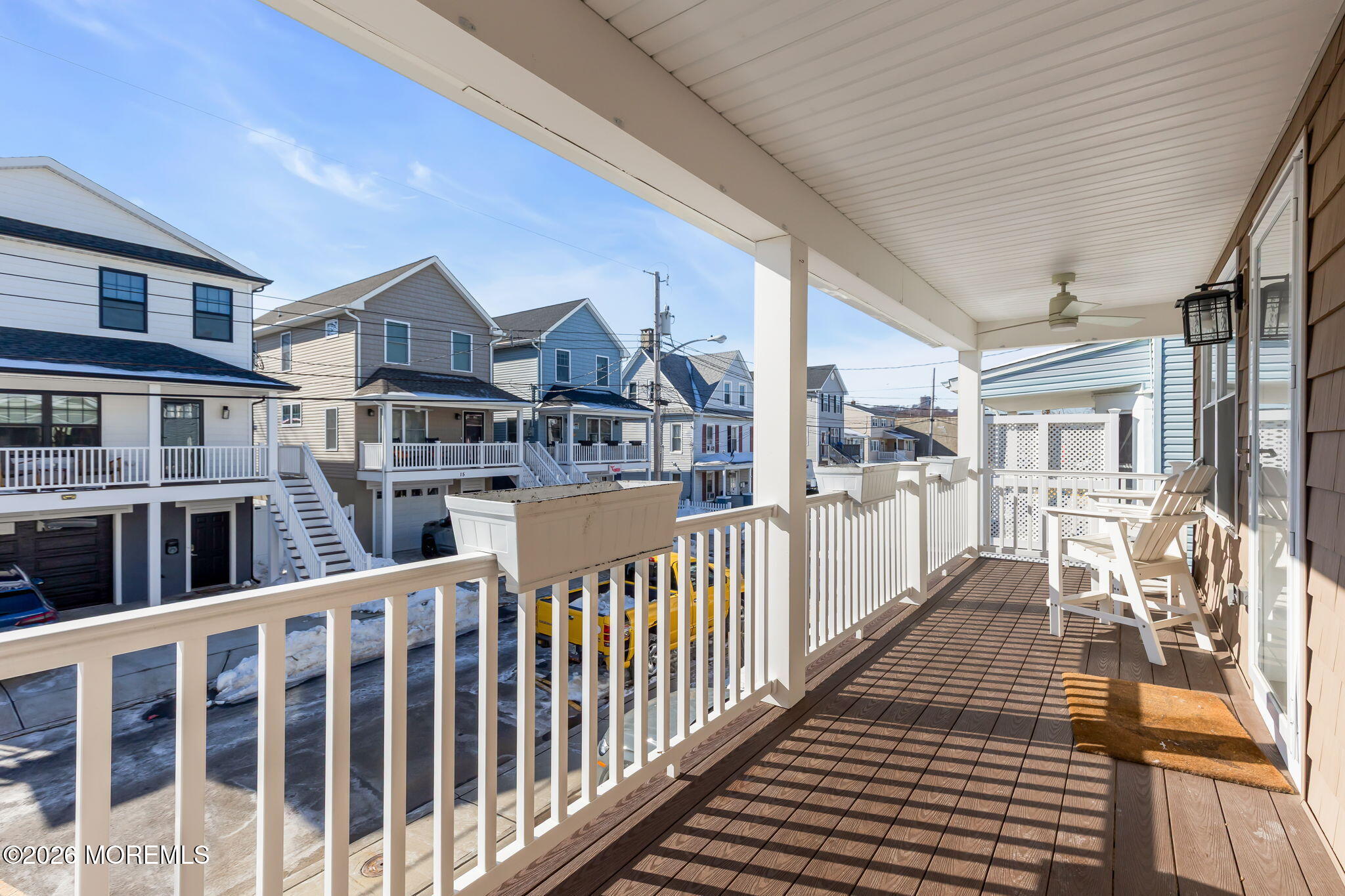 12 4th Street Highlands, NJ 07732 - Photo 3 of 41 a view of a brick house with large windows