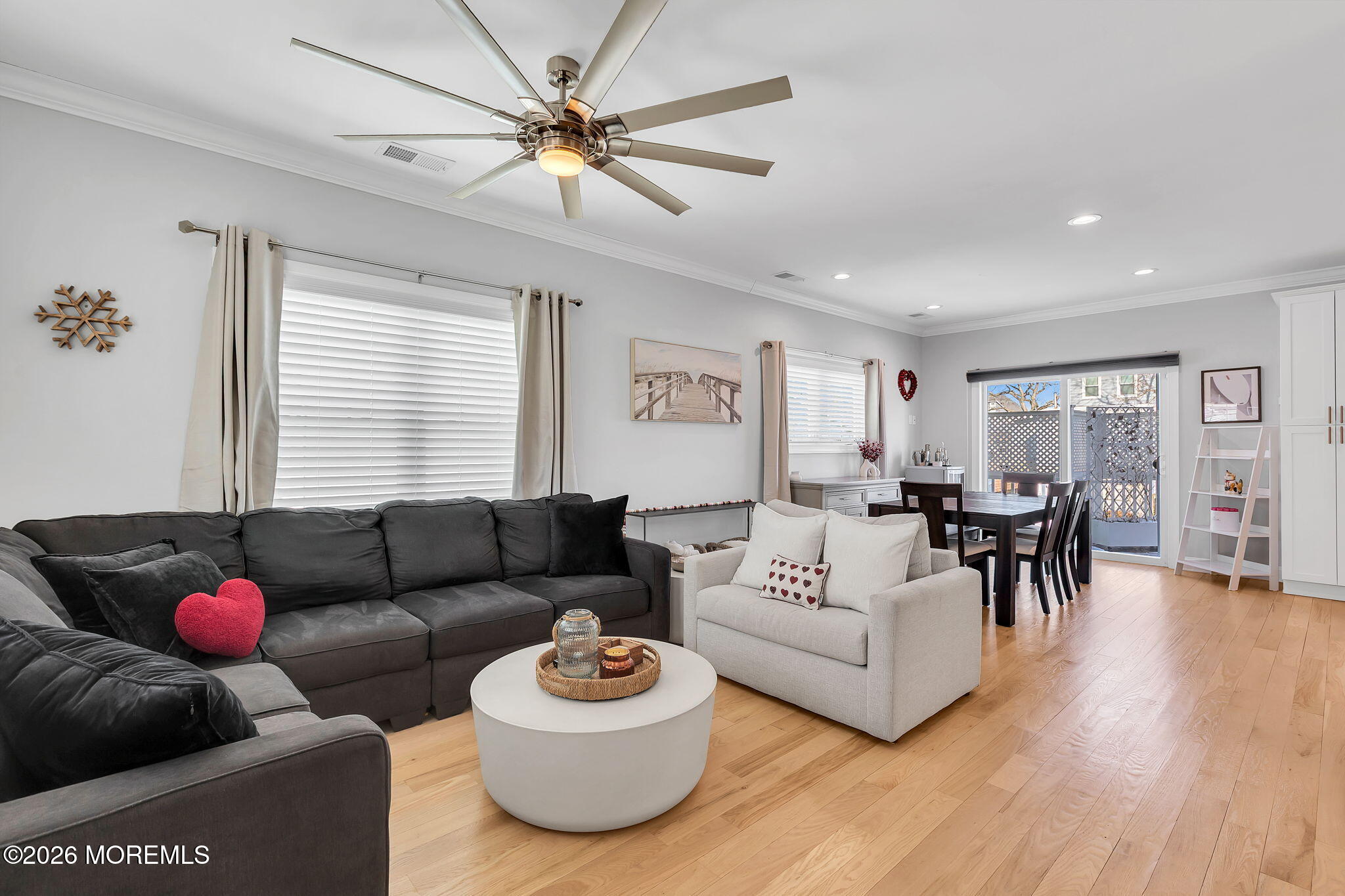 12 4th Street Highlands, NJ 07732 - Photo 4 of 41 a living room with furniture and a large window