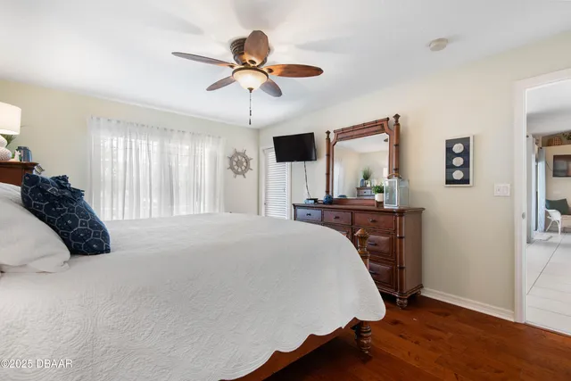 a view of small space with racks on the wall