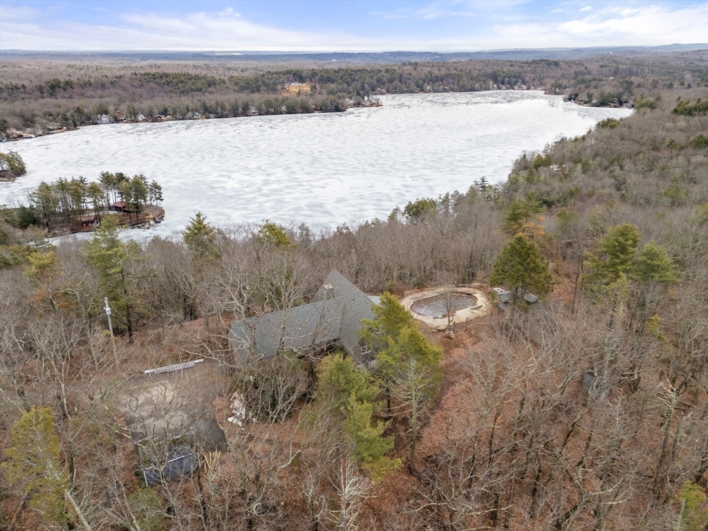 274 Brookfield Road Sturbridge, MA 01518 - Photo 5 of 30 a view of lake and mountain
