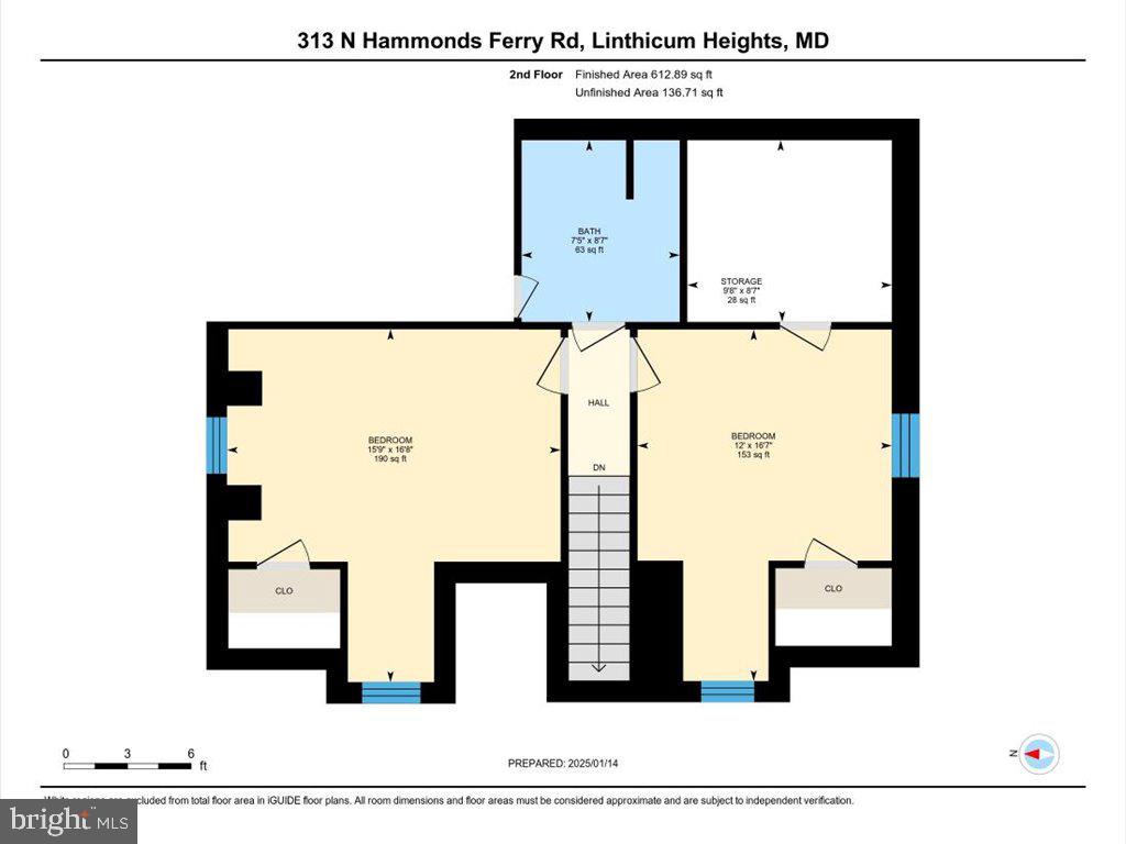 313 North Hammonds Ferry Road Linthicum Heights, MD 21090 - Photo 38 of 39 a picture of a floor plan