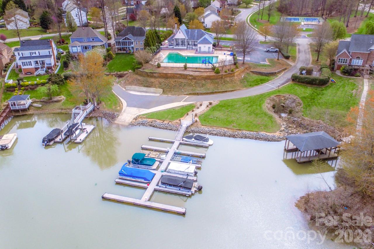 150 Coronilla Road Mooresville, NC 28117 - Photo 36 of 39 an aerial view of a house with yard swimming pool and outdoor seating