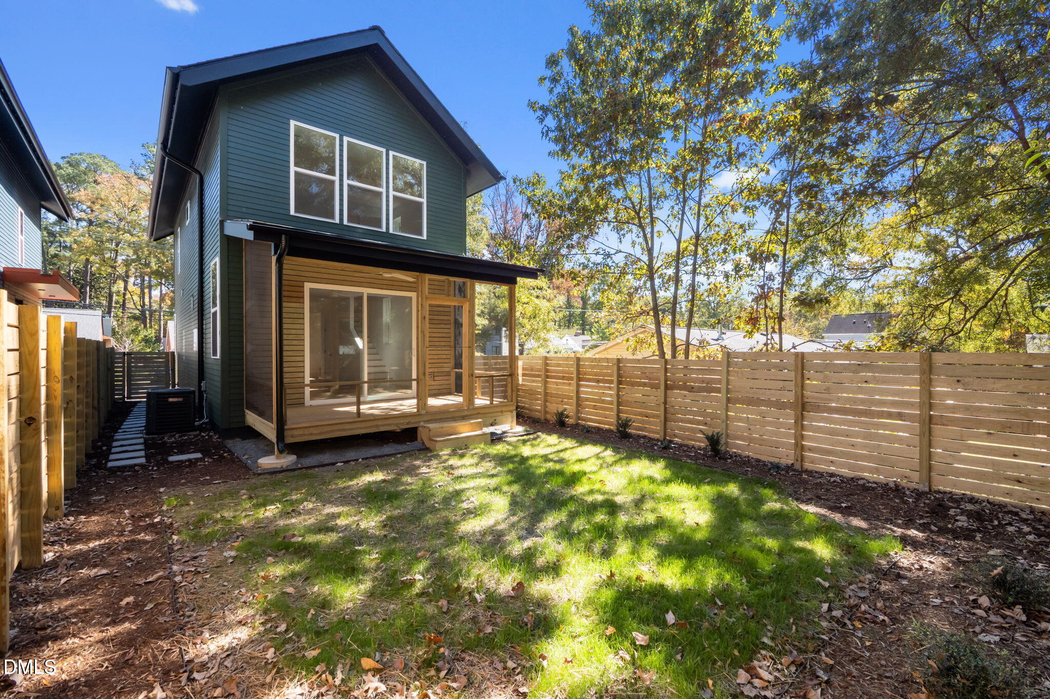 1605 Glendale Avenue Durham, NC 27701 - Photo 36 of 41 a view of backyard with wooden fence
