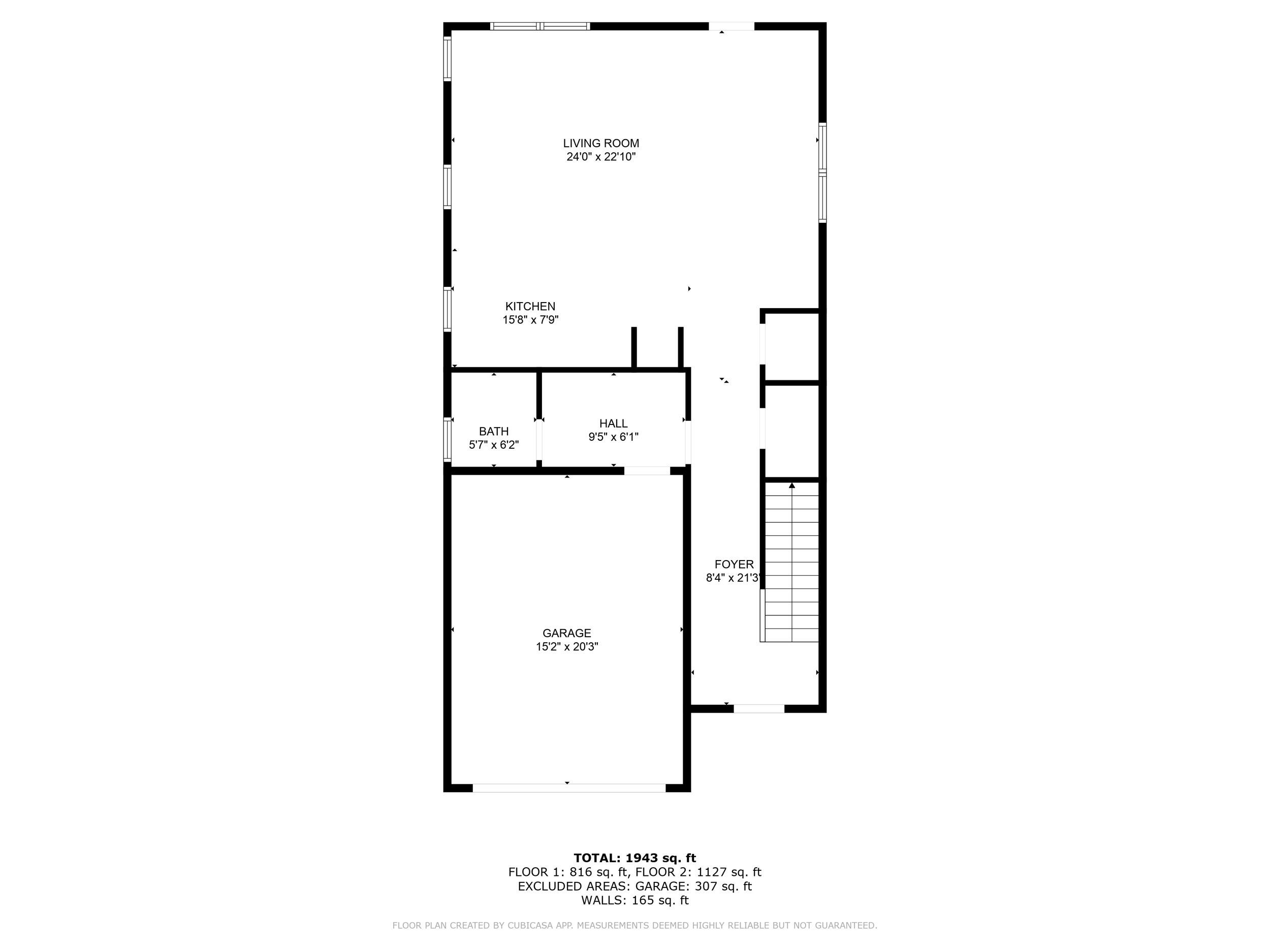 1226 Thomas Lane Hixson, TN 37343 - Photo 15 of 55 36_1st_floor_1226_thomas_lane_hixson_wit