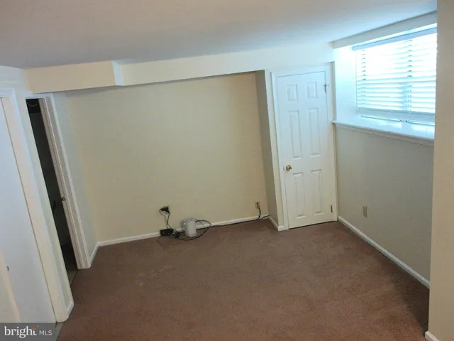 a view of a room with window