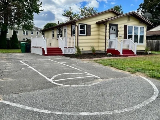 a close up of a sign