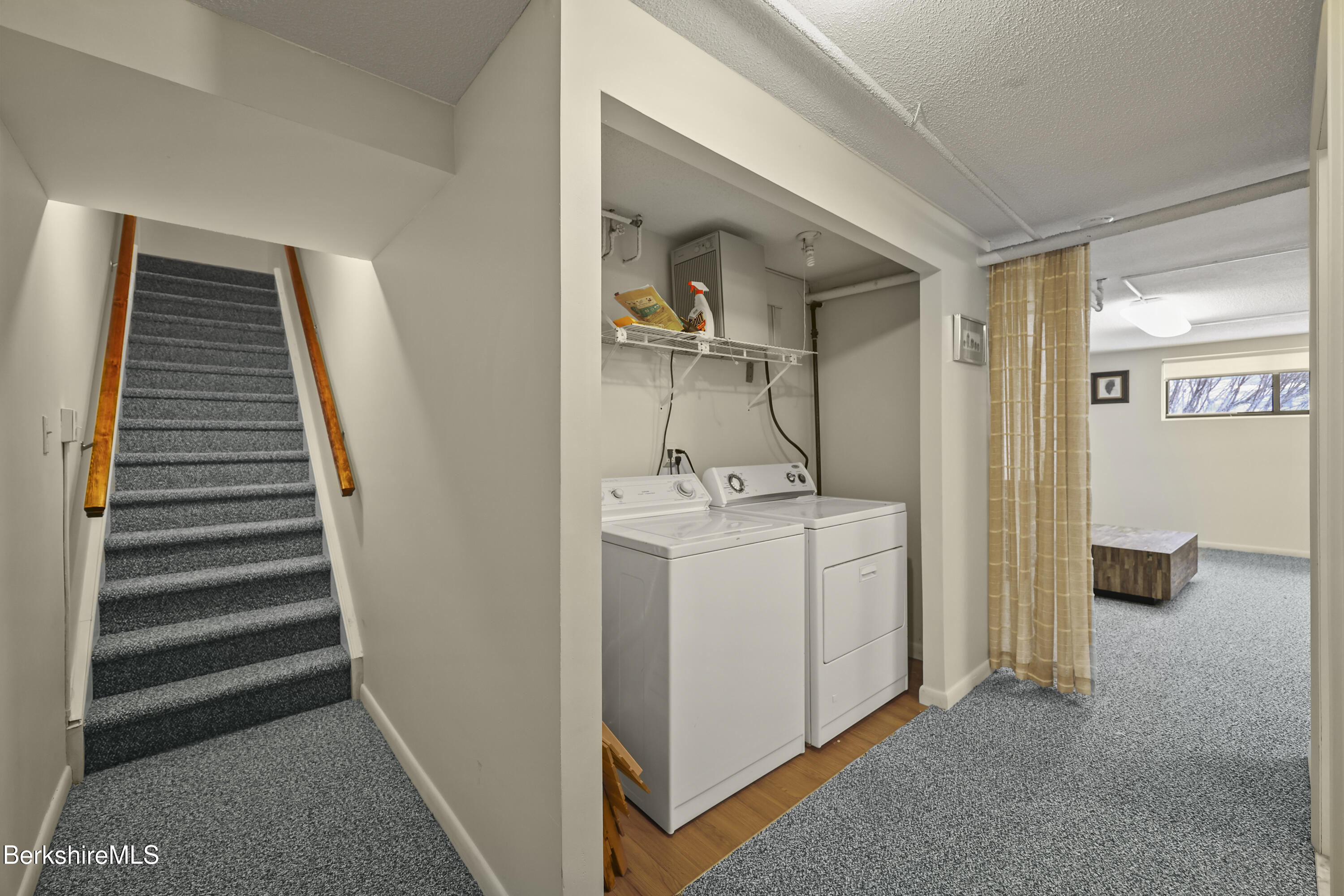 7 Rolling Hills, Unit 71 Lenox, MA 01240 - Photo 21 of 47 a view of hallway with washer and dryer