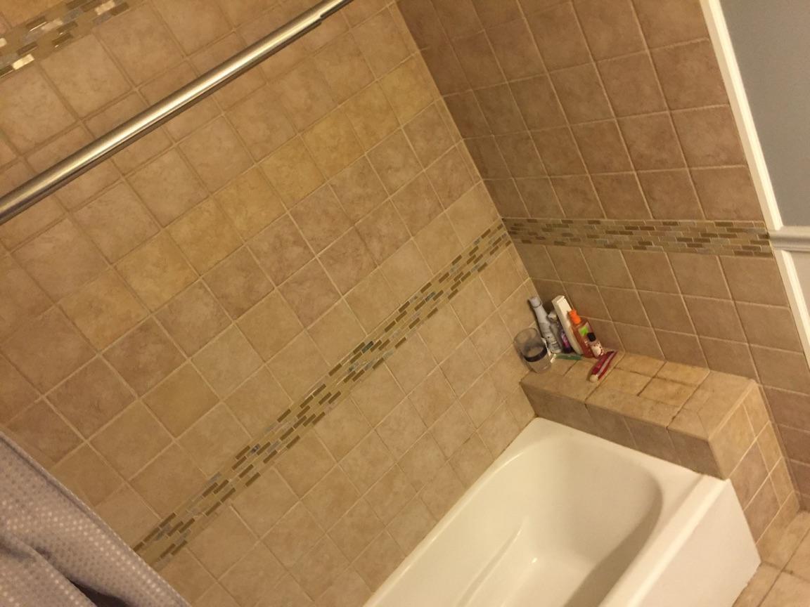 5629 Buckward Road Baker, FL 32531 - Photo 12 of 20 a bath tub sitting in a bathroom and next to a shower