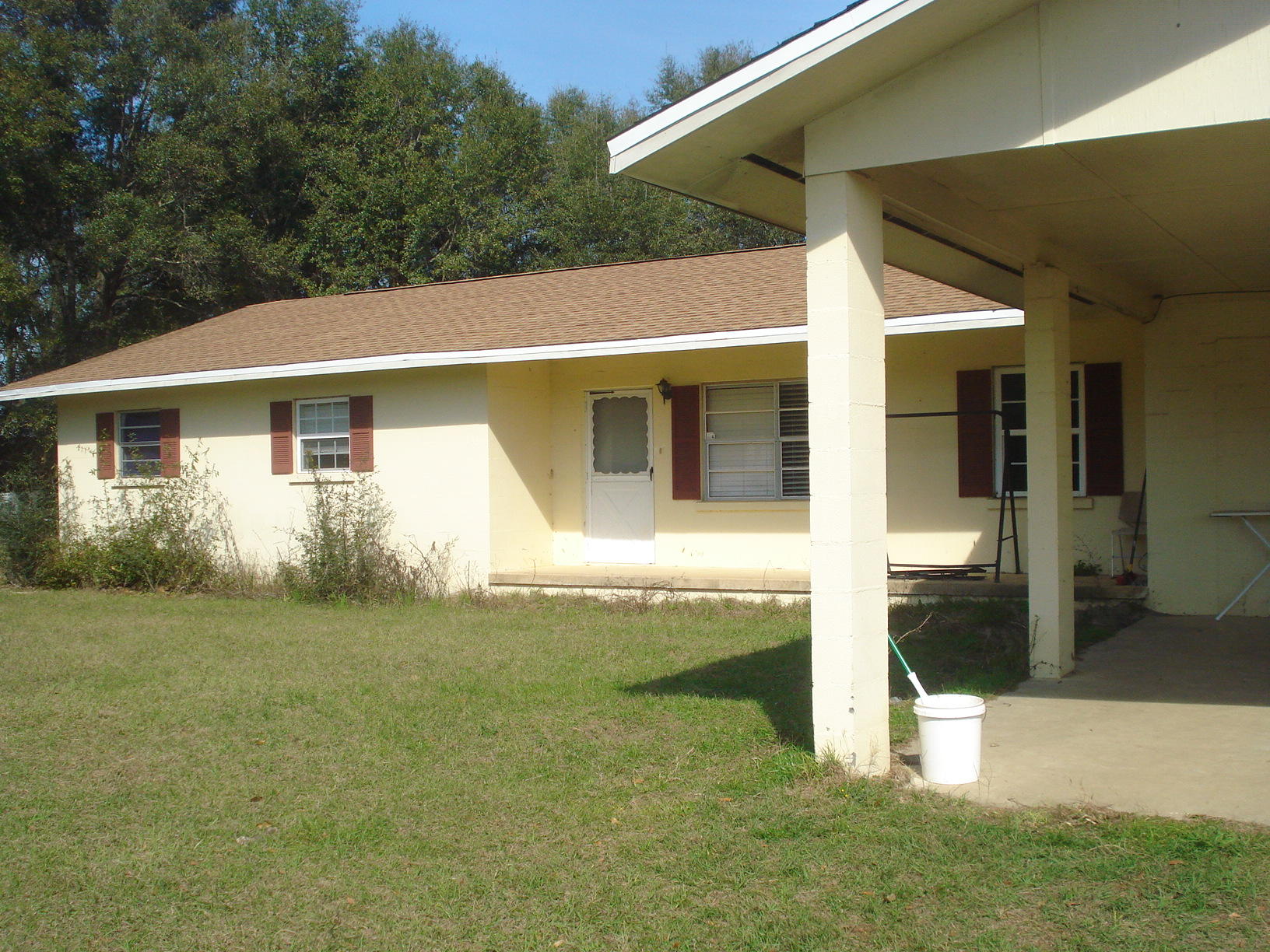 5629 Buckward Road Baker, FL 32531 - Photo 3 of 20 a view of a house with backyard and garden
