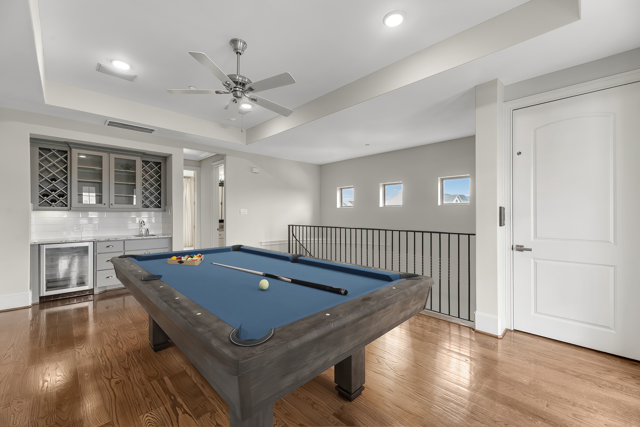 3709 Somerset Commons Lane Houston, TX 77055 - Photo 24 of 32 a room with pool table and windows
