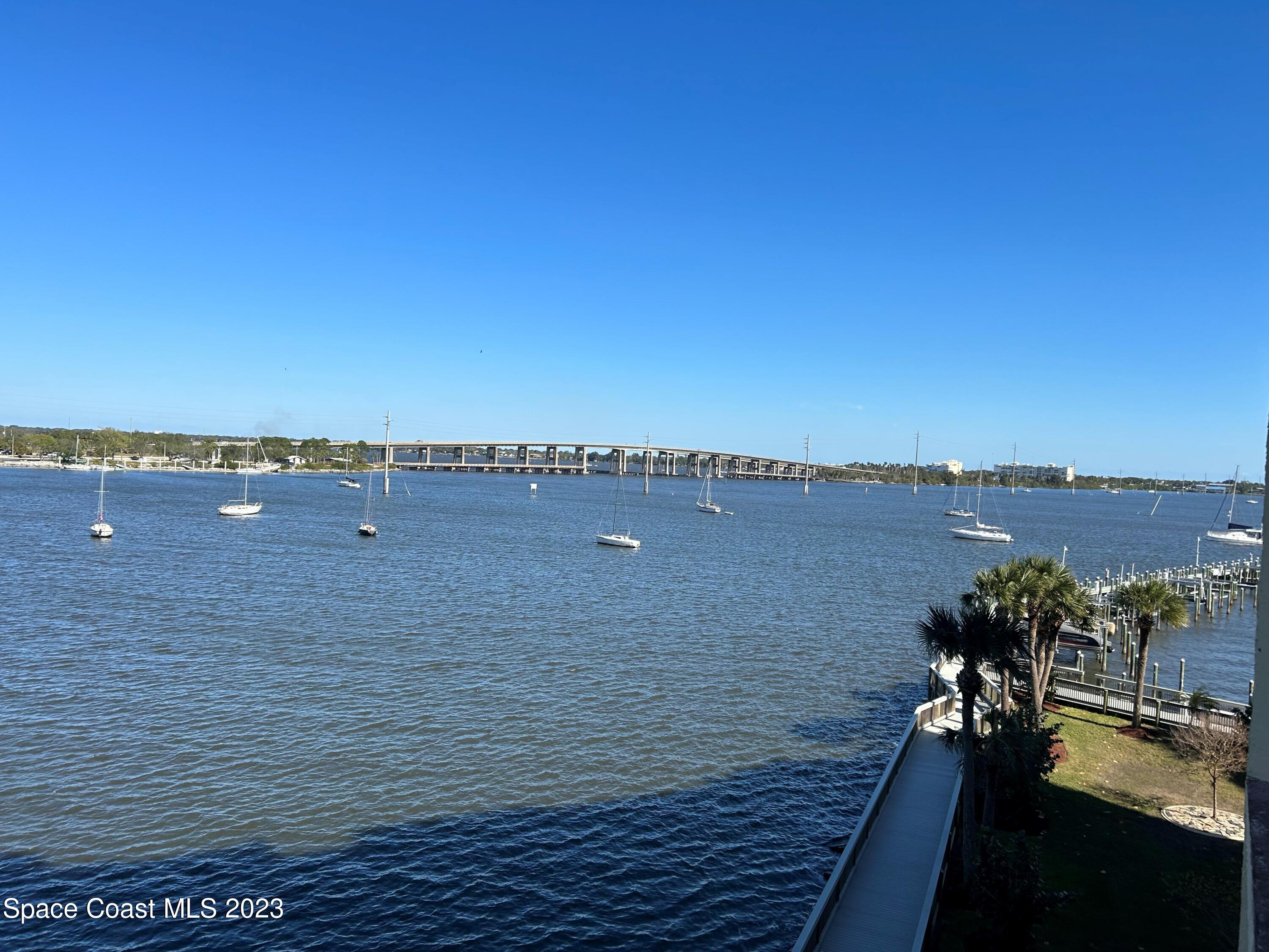 100 Riverside Drive, Unit 403 Cocoa, FL 32922 - Photo 3 of 30 a view of outdoor space and ocean view