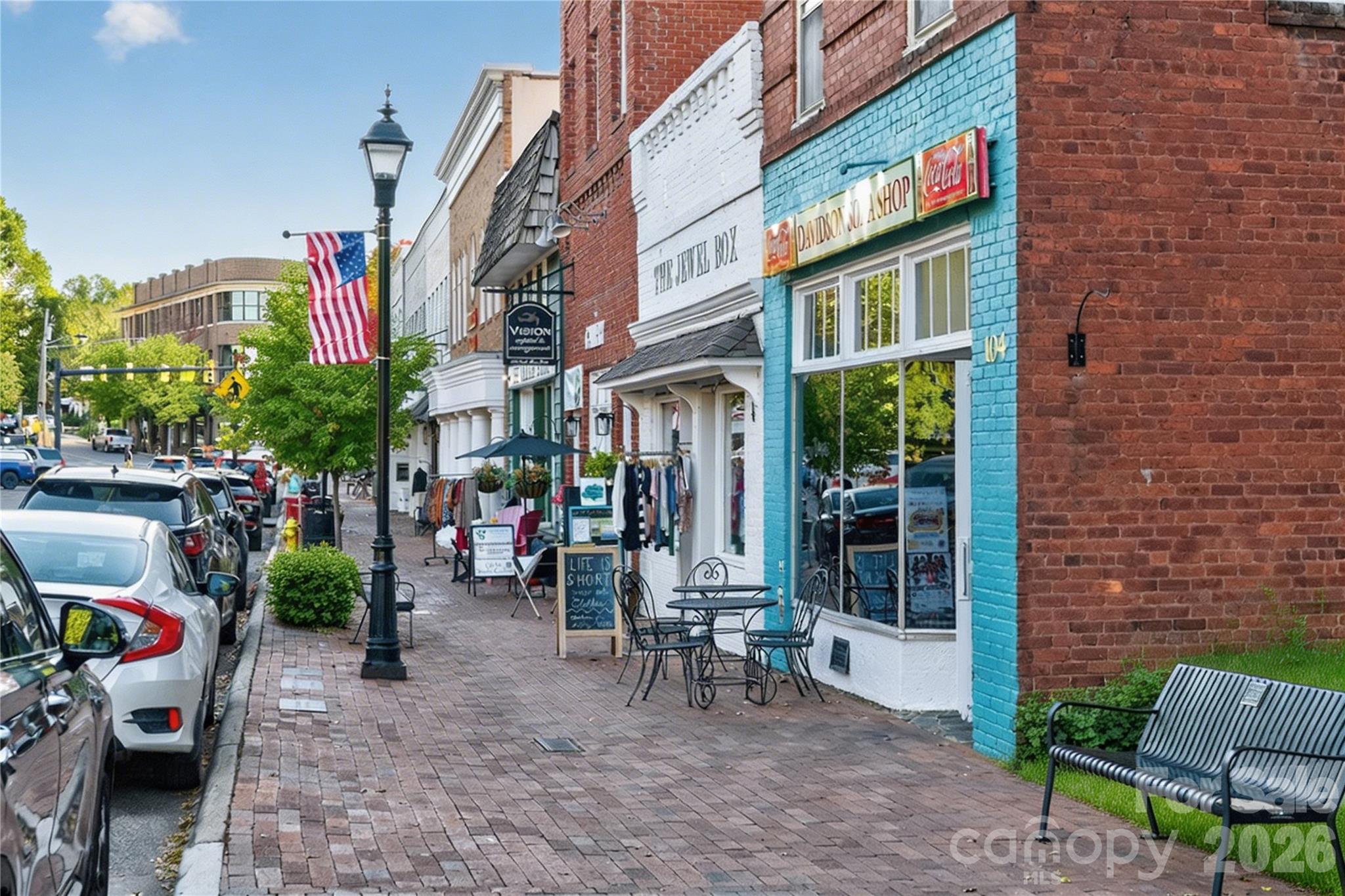489 South Main Street Davidson, NC 28036 - Photo 41 of 43 a view of a brick building with many windows