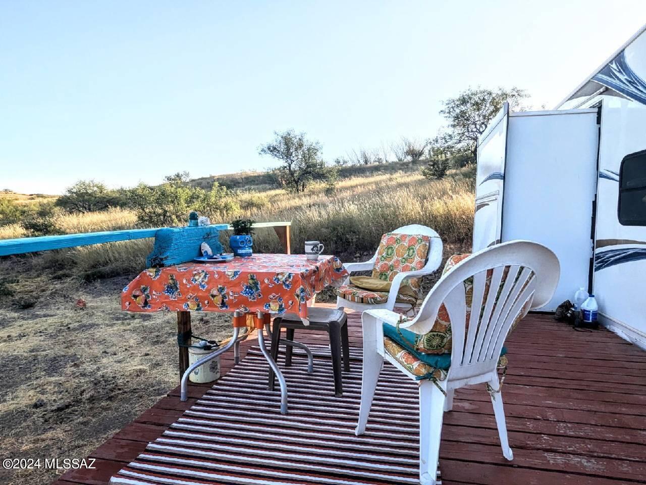 35700 South Cedar Creek Road Arivaca, AZ 85601 - Photo 39 of 44 a outdoor view with a sitting space