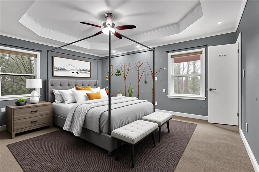 326 Fayette Drive Winder, GA 30680 - Photo 17 of 57 a bedroom with bed and window