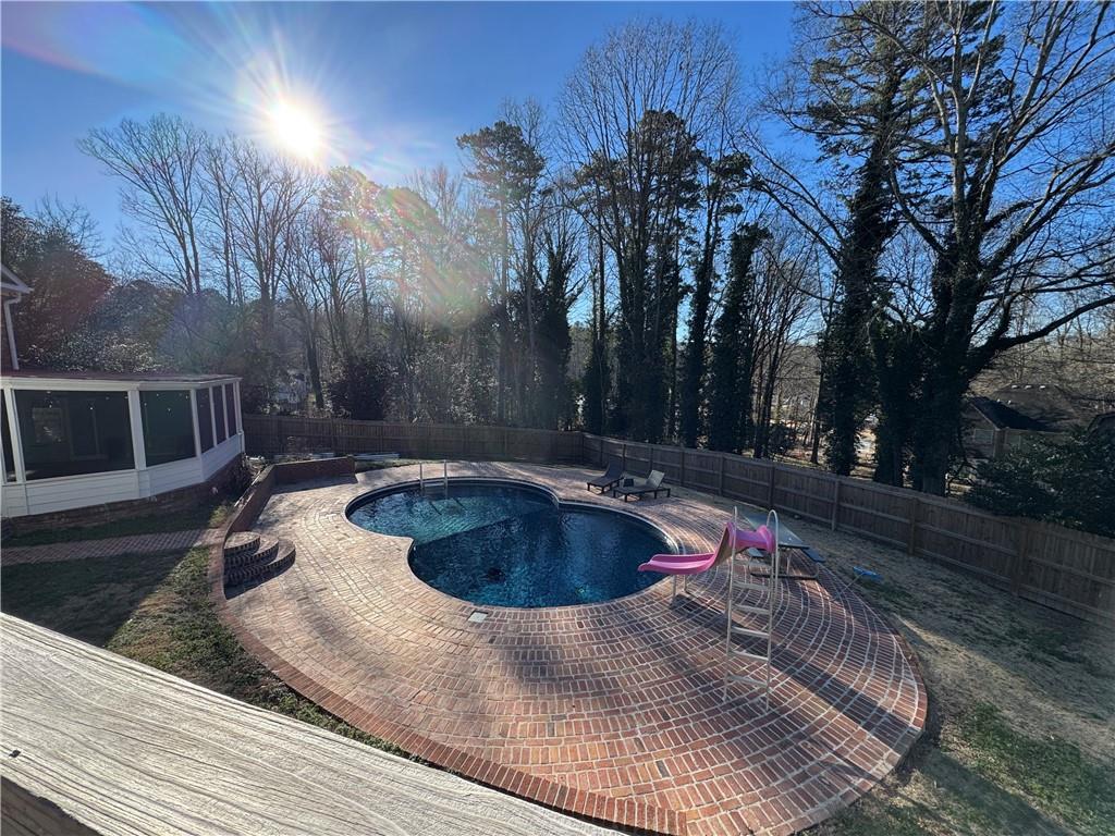326 Fayette Drive Winder, GA 30680 - Photo 41 of 57 a view of outdoor space with swimming pool