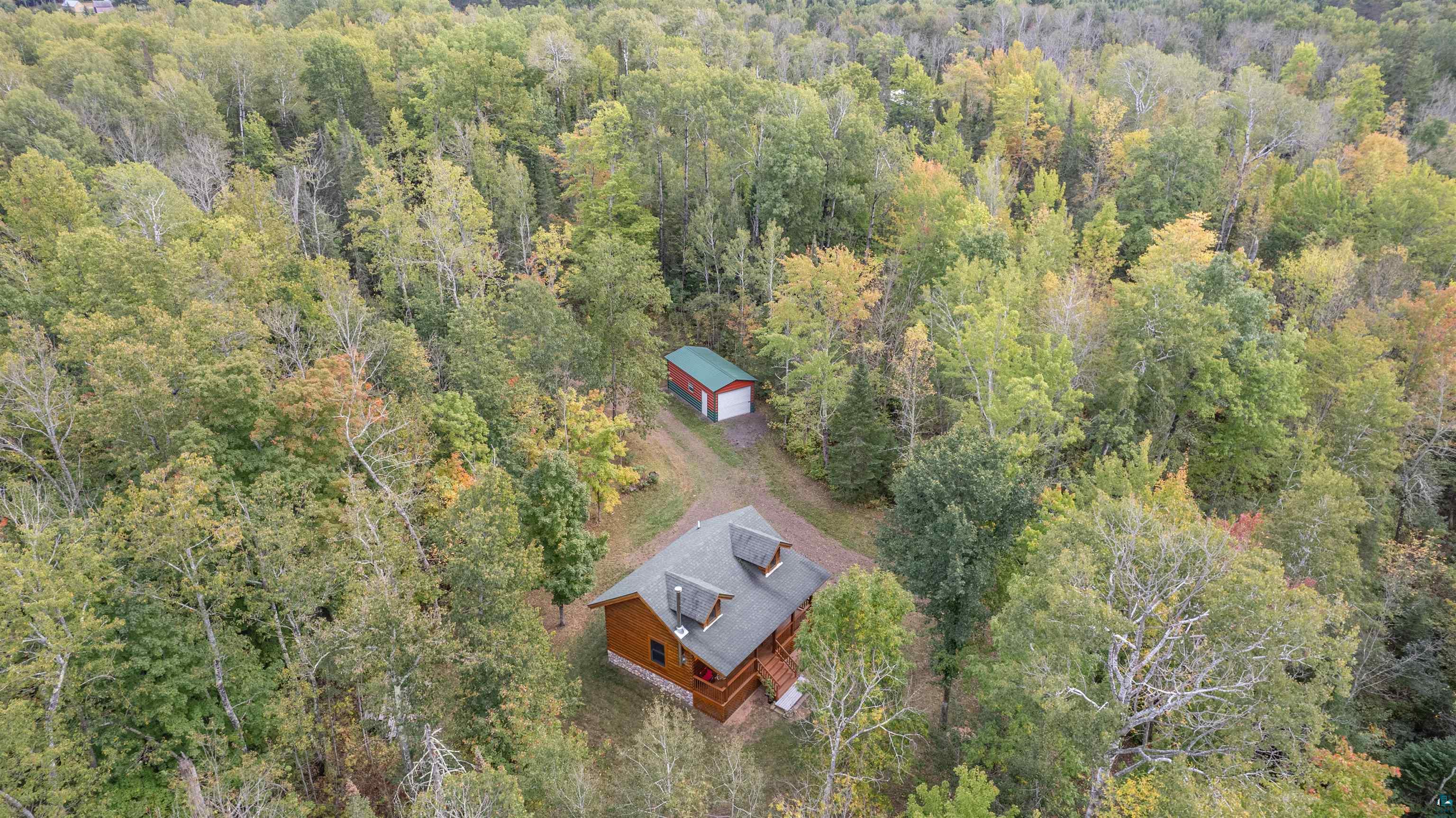 6711 South Jem Lane Lake Nebagamon, WI 54849 - Photo 26 of 28 Birds eye view of property