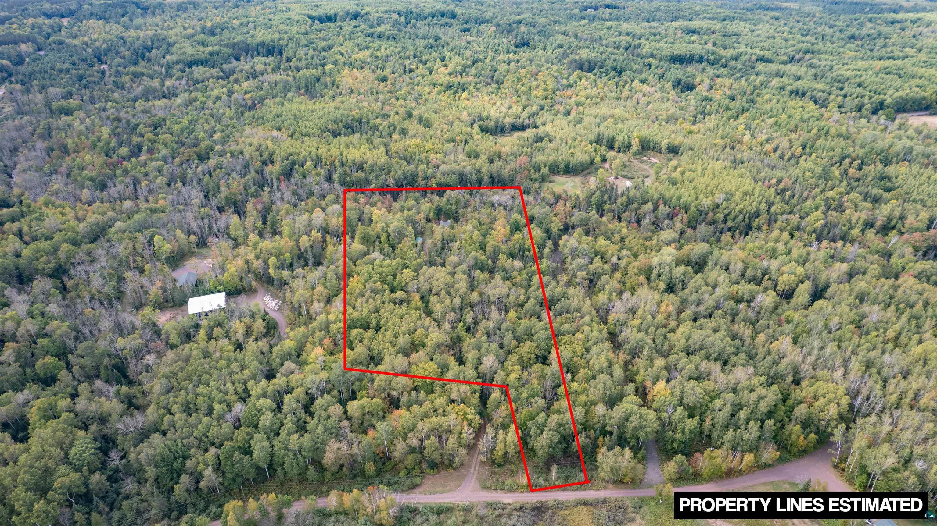 6711 South Jem Lane Lake Nebagamon, WI 54849 - Photo 28 of 28 Aerial view