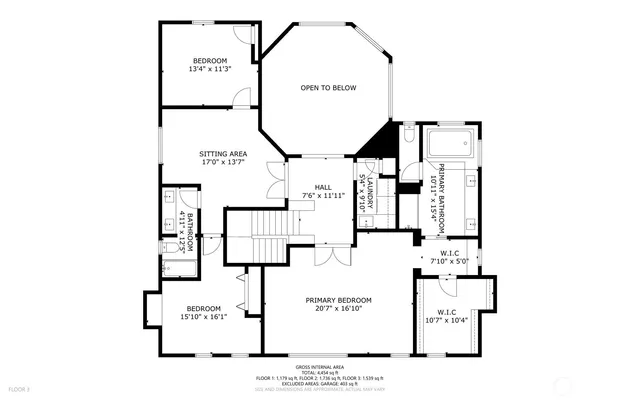 a picture of a floor plan