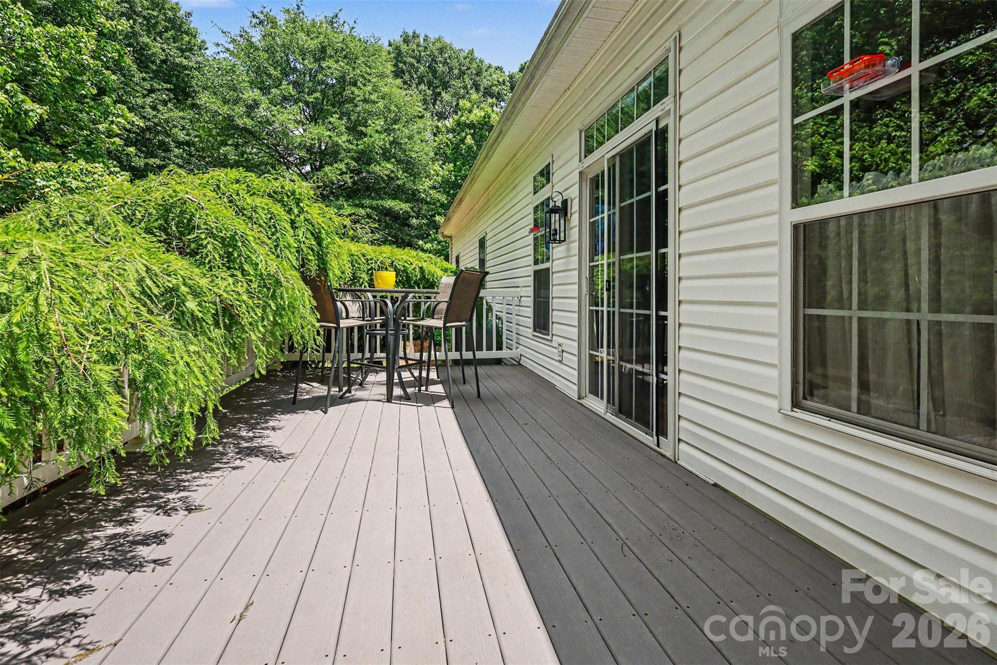 4037 Old Williamston Road Belton, SC 29627 - Photo 24 of 41 a view of balcony with wooden floor and outdoor seating
