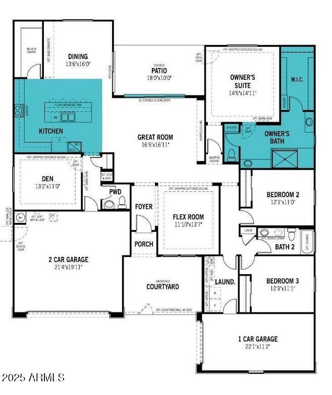 5439 South Sierra Prieta Trail Tucson, AZ 85747 - Photo 71 of 71 Floor Plan via Builder