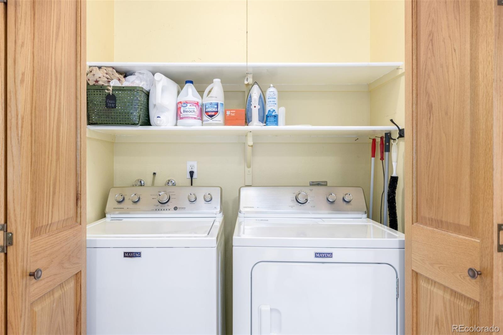 22 Scott Drive North Broomfield, CO 80020 - Photo 35 of 49 a utility room with dryer and washer