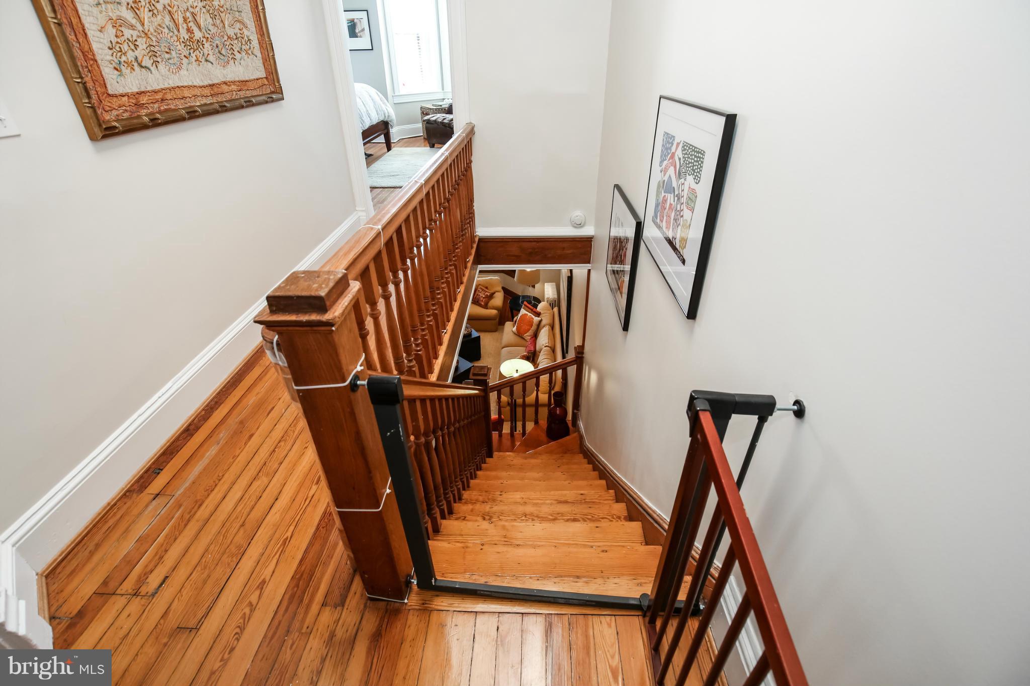 252 8th Street Southeast Washington, DC 20003 - Photo 17 of 29 a view of an entryway with wooden floor